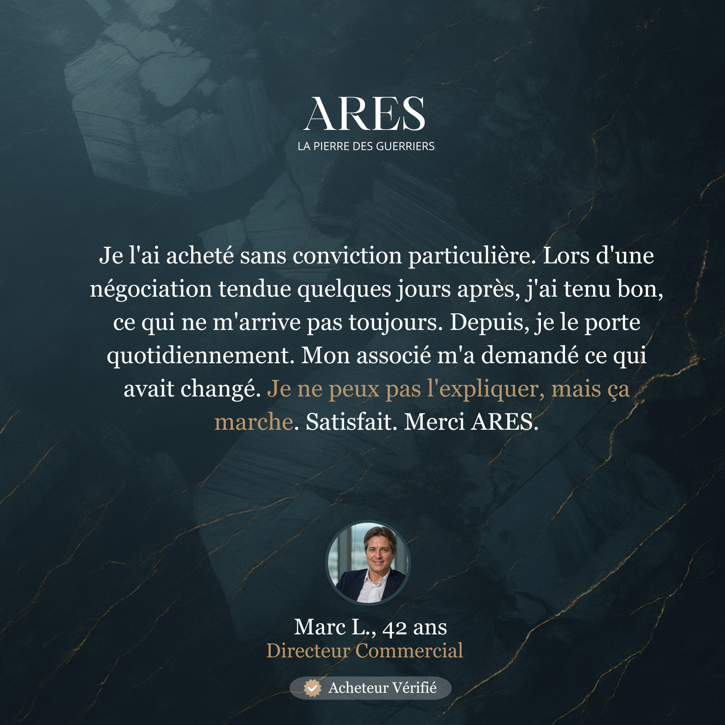 ARES™ Hematite Bracelet